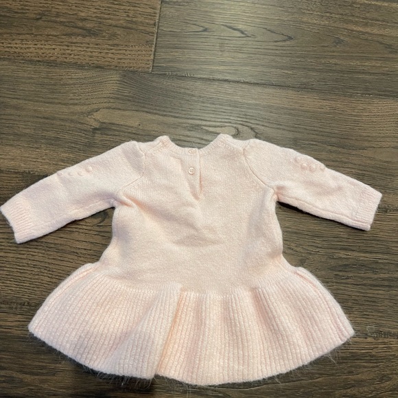 babyGap Pink long sleeve dress - Picture 2 of 4
